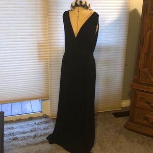 Long black dress